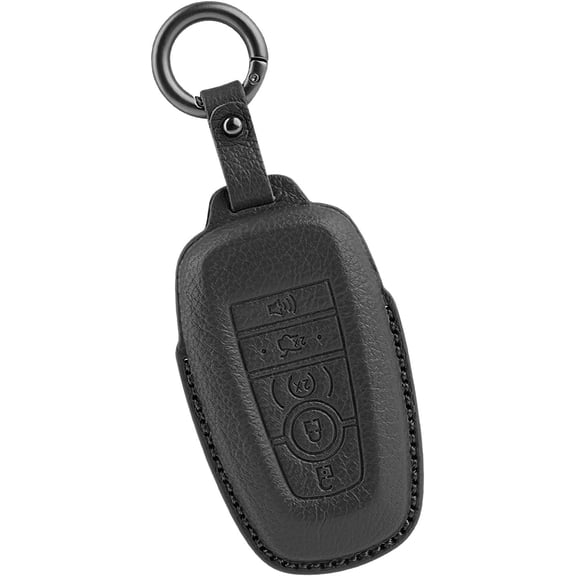 Car Key fob Cover Fit For Ford Explorer Fusion Escape Edge Expedition F150 F250 F350 Key Shell with Keychain