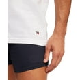 thumbnail image 3 of Tommy Hilfiger Men's Undershirts Multipack Cotton Classics Crew Neck T-Shirt, Black Pepper, Large, 3 of 4