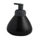 thumbnail image 2 of Dispensador de jabón líquido de cerámica rellenable, contenedor para lavado de manos, botella con bomba C Negro, 2 of 9
