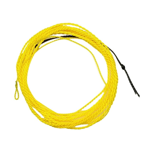 Youkk Sinking Tenkara Line 2.7 M Freshwater Mixed Line Color Saltwater Fly Fishing Lightweight Yellow 9FT 2.7M