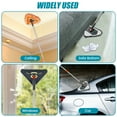 thumbnail image 5 of AEVXKHI 82inch Wall Cleaner Mop Ceiling Cleaner and Baseboard Duster with Extension Pole and 6PCS Replaceable Microfiber Head Pads for Home Cleaning, 5 of 11