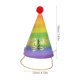 thumbnail image 2 of unbranded 4Ud Sombreros Cono Para Fiesta De Cumpleaños Material Multicolor Alegre, 2 of 7