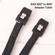 thumbnail image 5 of Cable Adaptador 50cm SAS SFF 8087 a SFF 8087 Disco Duro Datos Negro Wdftyju, 5 of 8