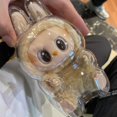 thumbnail image 4 of Labubu 1 Macaron 2 Seat Party The Monsters Protective Cover Transparent Dust Cover Pendant Bagaccessories Vinyl Doll Storage Box, 4 of 5