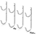 thumbnail image 1 of Fong Pool Pole Hanger Aluminium Holder Set,Hooks For Telescopic Poles, Skimmers, Leaf Rakes, Nets, Brushes, Vacuum Hose, Garden Tools And Swimming Poo, 1 of 3