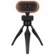 thumbnail image 3 of Cámara web USB de alta definición 2K para videoconferencias en vivo, color naranja, 3 of 14