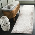 thumbnail image 2 of SAFAVIEH Vogue Shawn Abstract Runner Rug, Rust/Grey, 2' x 8', 2 of 8