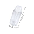 thumbnail image 2 of WEUVEB 4Pcs Portable Square Makeup Remover Bottles With Press Pump Container For Travel And Outdoor Use 300ml Plastic, 2 of 7