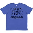 thumbnail image 3 of Inktastic New Year's Eve Squad with Stars in Black Youth T-Shirt, 3 of 5