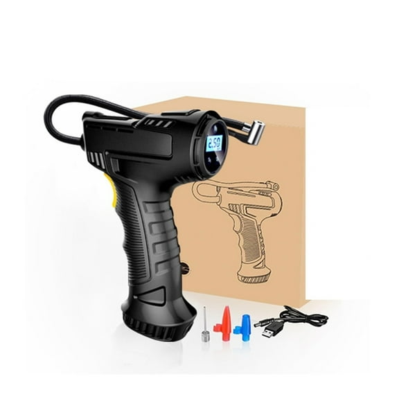TRIFUNES Car Air Pump Compressor Automotive 120W Rechargeable Portable Tire Inflator Equipment Digital Display Pump For Machine