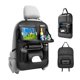 thumbnail image 1 of Car chair Organiser, Car Backseat Organiser With Foldable Tray Table, Car Storage, 1 of 5
