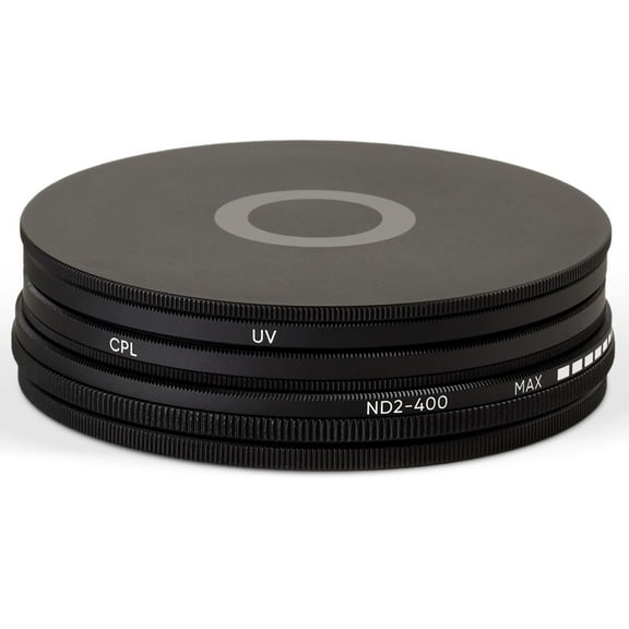 Urth 77mm Explore Filter Kit with UV, CPL and Variable ND2-400 Lens Filters