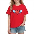 thumbnail image 2 of hengsof Children's Basic Short Sleeve Base T-shirt, 2 of 3