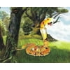 Puzzled Colorful Wood Craft Construction Snake 3D Jigsaw Puzzle