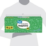Great Value Everyday Paper Napkins, White, 400 Count, 1-Ply Disposable Napkins