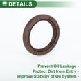 thumbnail image 4 of Unique Bargains 1 Pc Sello de aceite del cigüeñal frontal para Mazda 3 2004-2006 No.LF01-10-602 Sello principal, 4 of 7