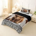 thumbnail image 2 of Feelyou Highland Cow Twin Comforter Sets, Animal Bedding Set, 2-Piece, 2 of 7