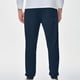thumbnail image 4 of Pantalones largos para hombre, color liso, con bolsillo, cintura elástica, cordón ajustable, de poliéster, 4 of 8