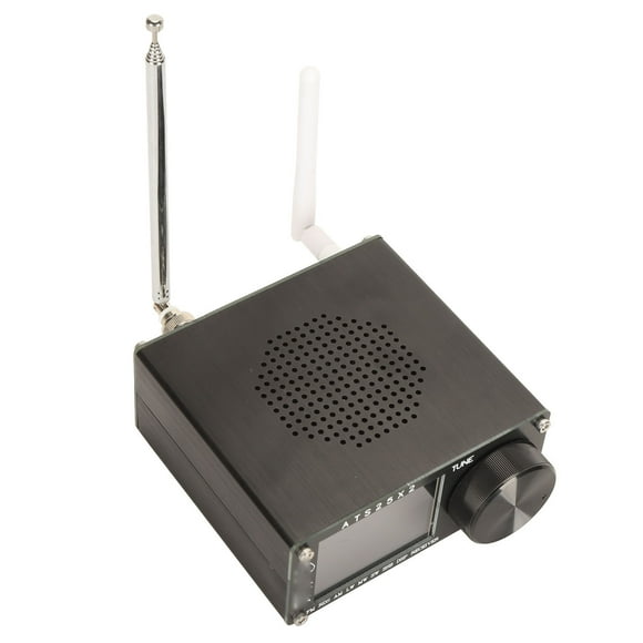 Receptor FM LW MW, Conector De Antena BNC De 2000 MAh Pantalla Táctil A Color De 2,4 Pulgadas Receptor De Radio De Banda Completa Para Acampar