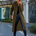thumbnail image 1 of Abrigo Puntoco Cárdigan de longitud media para mujer cárdigan de punto con un solo pecho y bolsillo chaqueta suéter mujer liquidación Puntoco Puntoco-1, 1 of 6
