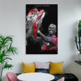 thumbnail image 6 of Sadio Mane Canvas Poster Wall Art Picture Painting Poster Canvas Print Posters Artworks Bedroom Living Room Decor 16x24inch(40x60cm), 6 of 6