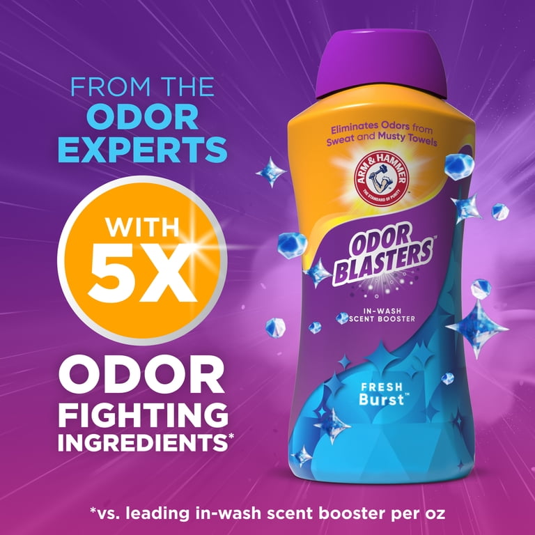 4 pack) ARM & HAMMER Odor Blasters Laundry Scent Beads Alternative