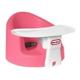 thumbnail image 2 of Little Tikes My First Seat Infant Foam Floor Chair with Feed Tray, Pink (2 Pack), 2 of 4