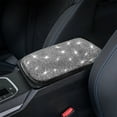 thumbnail image 5 of Qiweii Diamond-Encrusted Car Armrest Cover with Sparkling Rhinestones, Center Console Cushion Pad with Flash Drill for Car Interior Decor, Non-Slip Protective Cover, 5 of 6