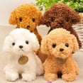 thumbnail image 5 of Plush Figure Toys — Cute Plush Doll Stuffed Animal Plushies Toys, Plush Dog Toy , Pillow Plush Toy , Plush Realistic Stuffed Animal for Boys and Girls (Light Color, 8 inch), 5 of 9