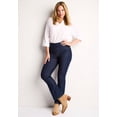 thumbnail image 3 of Woman Within Plus Size Tall Flex Pull-On Bootcut Gap-Free Stretch Denim Jeans, 3 of 6