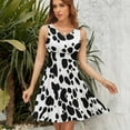 thumbnail image 7 of Dalmatian Print Sundress Sleeveless Dress Summer Women Clothes Dress for Women Dresses, 7 of 7