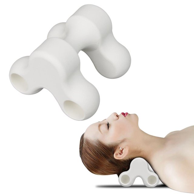 Youkk Cervical Massage Pillow Portable Cervical Spine Massager Acupressure Neck Shoulder Pillow