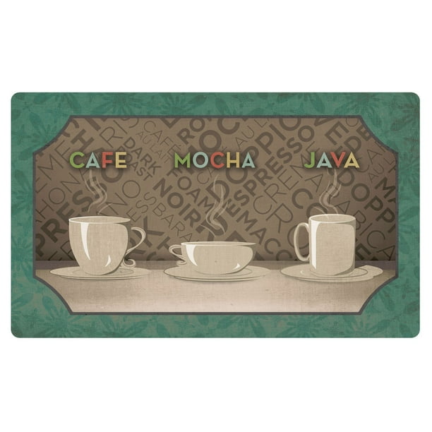 Mohawk Home Coffee Selection Comfort Kitchen Mat, 18" x 30" Walmart