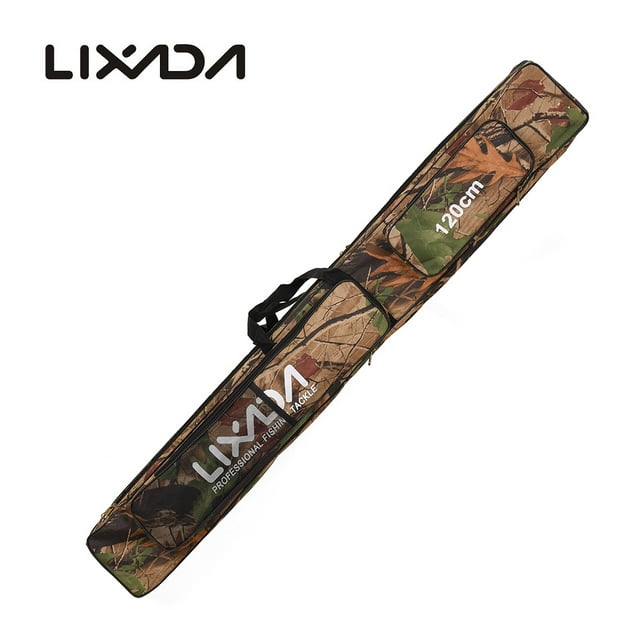 Lixada Sac de Pêche Double Couche Grande Capacité Sac de Pêche 120/150 Cm