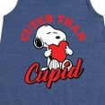 thumbnail image 3 of Peanuts - Valentine's Cuter Than Cupid - Toddler and Youth Girls A-line Dress, 3 of 6