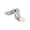 Silver-A, variant on Nnndbs Heavy Duty 304 Stainless Steel U Horse Pipe Clamp, Industrial Grade Water Gas Tube Fastening Bracket Saddle Clamp for Plumbing Machinery M14