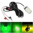 thumbnail image 2 of Lámpara de captura de pesca LED de 12V Buscador de peces bajo el agua Atraer luz (Verde) Likrtyny Deportes al aire libre Salida diaria Juego de fiesta, 2 of 9