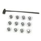 thumbnail image 4 of Seven Star Needle Hammer Stainless Steel Plum Blossom Dermal Hammer With 12 Replace Heads, 4 of 4