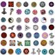thumbnail image 3 of Pegatinas retro Magic Array Totems Anime Impermeables (50 unidades), 3 of 3