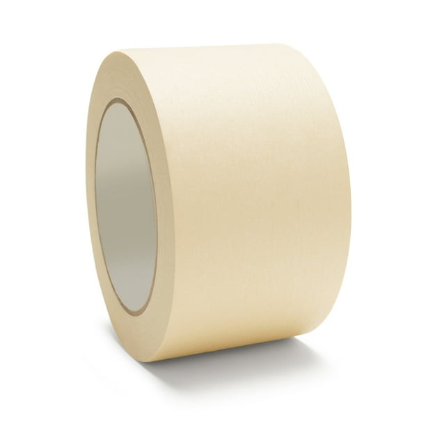 Masking Tape, Utility Grade General Purpose Tape, 3 Inch x 60 Yards, Ivory, 8 Pack