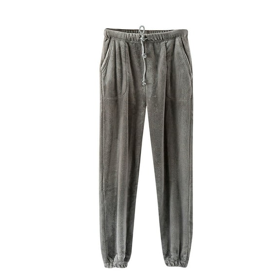 MIUOWANP Casual Pants for Women Women's Fashionable Checkered Straight Leg Casual Pants With Wide Legs L Gray