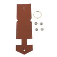thumbnail image 1 of Kit De Fabricación De Estuches Para Tarjetas De Acceso De Cuero DIY Para Principiantes Deep Orange Sunnimix Patrón de monedero de billetera de bricolaje, 1 of 8