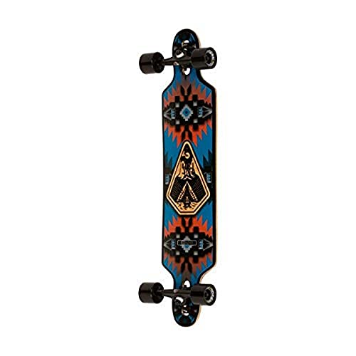 DB Longboards Urban Native 38" Drop Through Longboard Complete, Blue ...