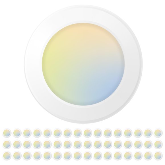 Luminaria Amico de disco LED 5/6" de 12 W y 1050 lm