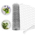 thumbnail image 4 of 13.7 In x 32.8 FT Galvanized Hexagonal Wire Mesh for Garden & Poultry Fencing, 4 of 8