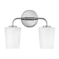 thumbnail image 3 of 853452CM Lark Kline - 24W 2 LED Bath Vanity-11 Inches Tall and 14.25 Inches Wide-Chrome Finish, 3 of 11