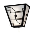 thumbnail image 2 of Meyda Tiffany 15521 13" Wide 2 Light Wall Sconce - Nickel, 2 of 3