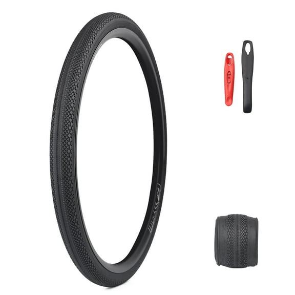 Zukka Bike Tire 700x40C inch Anti-slip Foldable Replacement All-terrain 1 Pack with Levers for Road Bike Gravel Bike