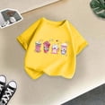 thumbnail image 5 of TZEWGL T-Shirts pour Enfants Imprimés Col Rond Manches Courtes Vêtements d'Été Amples pour Enfants Taille 12-14T, 5 of 5