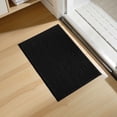 thumbnail image 5 of Subrtex Chenille Bathroom Rugs，Extra Soft and Non Slip Bath Mats，Thick Rubber Backing Washable Shower Rugs & Home Decor Accessories (Black,20"*32"), 5 of 8